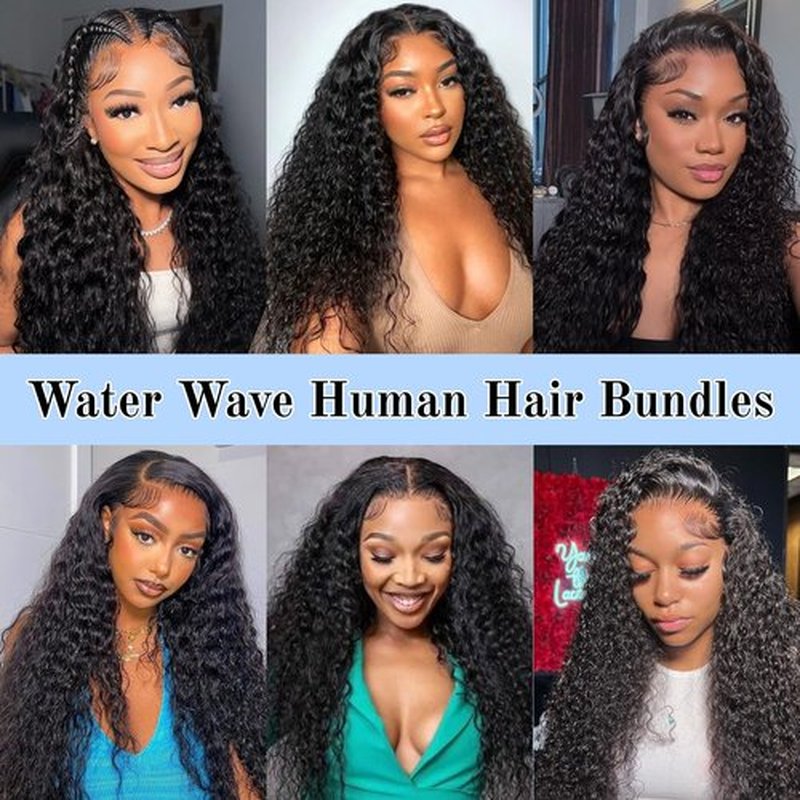 12A Human Hair Bundles 14 16 18 Inch Curly Bundles Human Hair 100% Unprocessed Brazilian Virgin Hair 3 Bundles Human Hair Extensions Quick Weave