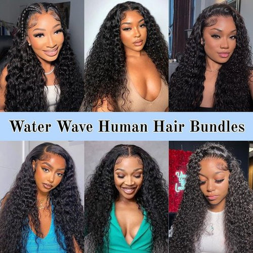 12A Human Hair Bundles 14 16 18 Inch Curly Bundles Human Hair 100% Unprocessed Brazilian Virgin Hair 3 Bundles Human Hair Extensions Quick Weave
