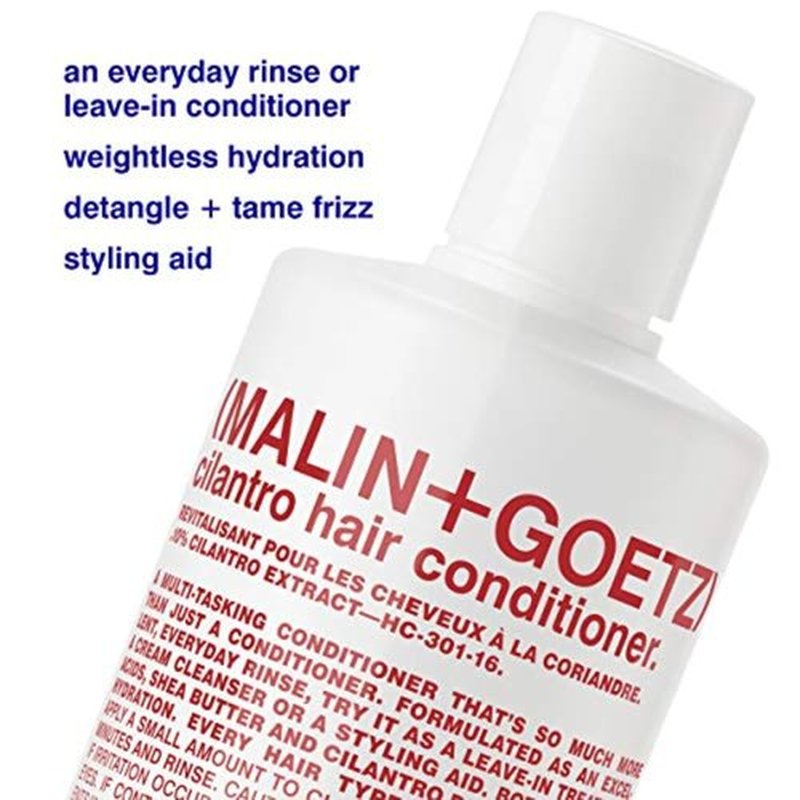 MALIN+GOETZ Cilantro Hair Conditioner - Hydrating & Detangling Formula with Shea Butter | Vegan & Cruelty-Free (8 oz/16 oz/Refill)