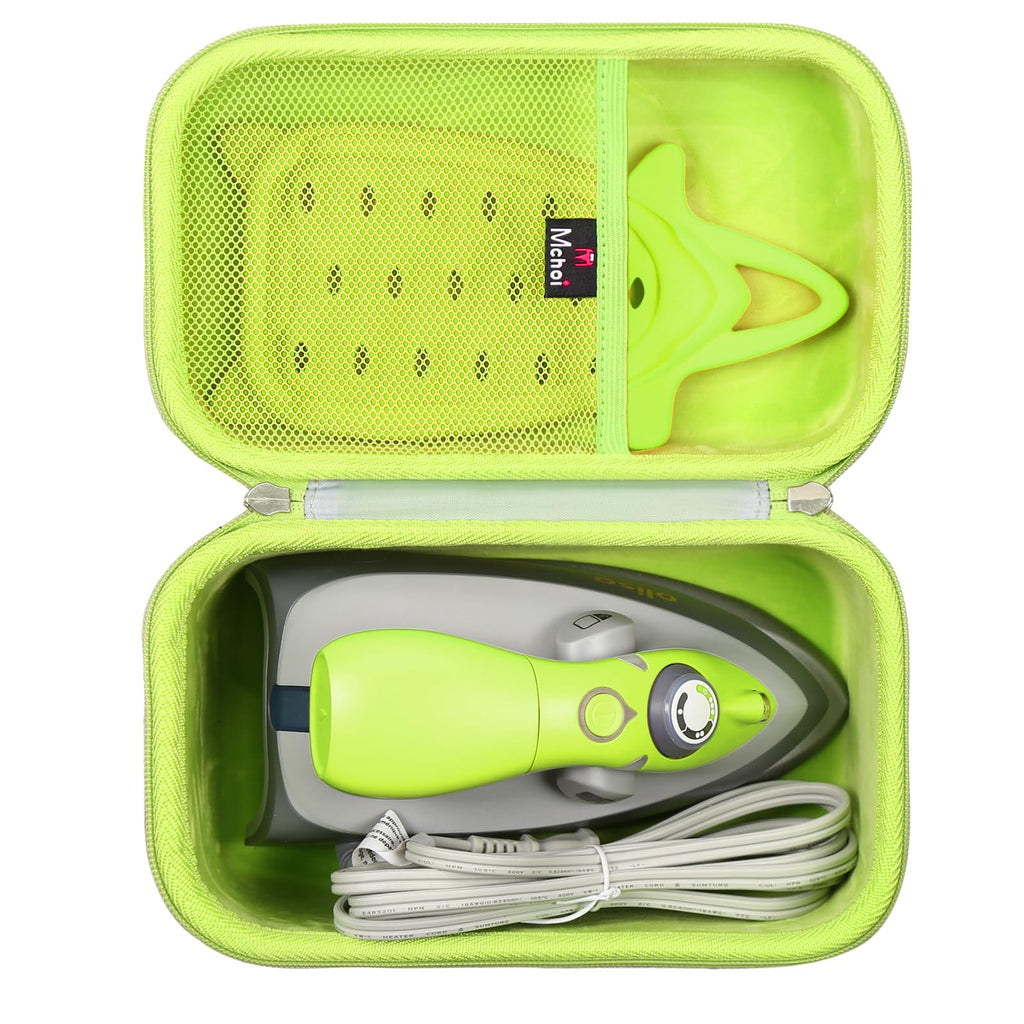 Mchoi Hard Case Suitable for Oliso M2 / M3Pro Mini Project Iron (Green)