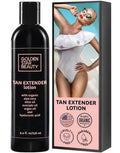 **Tan Extender Daily Moisturizer by [Brand Name] - Organic Oils & Hyaluronic Acid for Long-Lasting Tan | 8.0 fl. oz.**