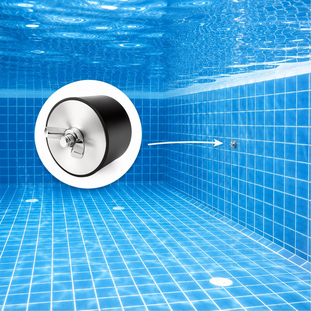 2pcs Rubber Pool Winterizing Plugs,Expansion Plug with SS Screw
