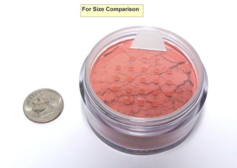 Pure Ziva Loose Mineral Highlighter Blush Powder - Deep Coral Pink & Mango Orange Shade, 7g | Matte Finish, Talc-Free, Cruelty-Free