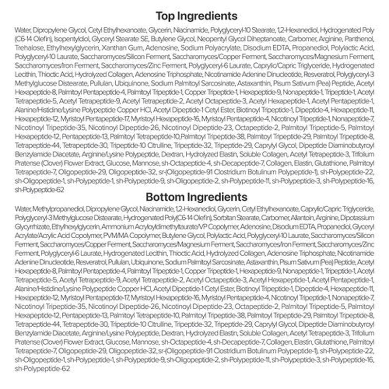 numbuzin No.9+ NAD+ BIO Lifting Full Face Mask, Peptide & Collagen Two-Piece Firming Mask for a Smooth, Defined-Looking Skin Finish, 4 Sheets + Lifting Band