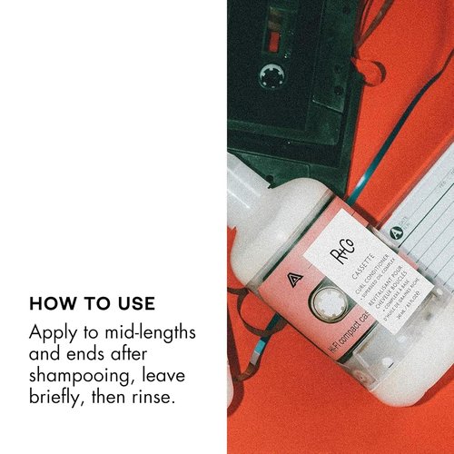 R+Co Cassette Curl Defining Conditioner - Lightweight Frizz Control & Shine - Sulfate-Free Vegan - 8.5 oz