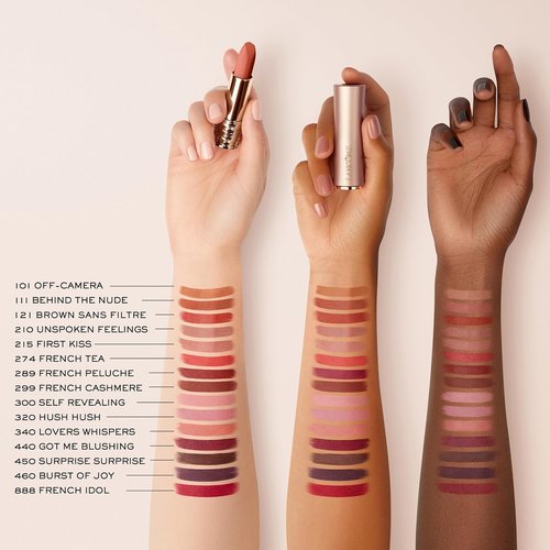 Lancôme L'Absolu Rouge Intimatte Lipstick - Hydrating, Buildable & Lightweight - Soft Matte Finish, 24HR Comfort