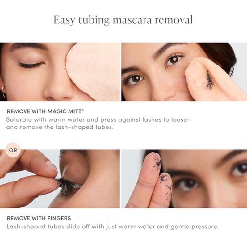 Jane Iredale Lash Fixation Mascara - Long-Wear, Smudge-Resistant, Vegan Formula for Lift & Definition