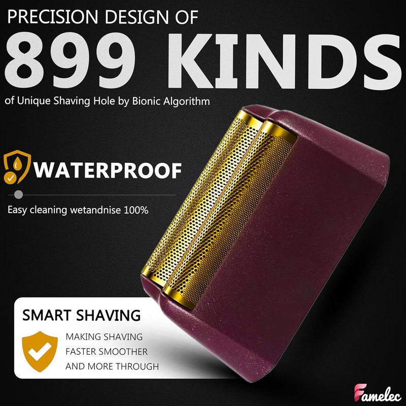 Wahl 5 Star Series Finale Shaver Foil Replacement - 2 Pack for Super Close Shaving Models