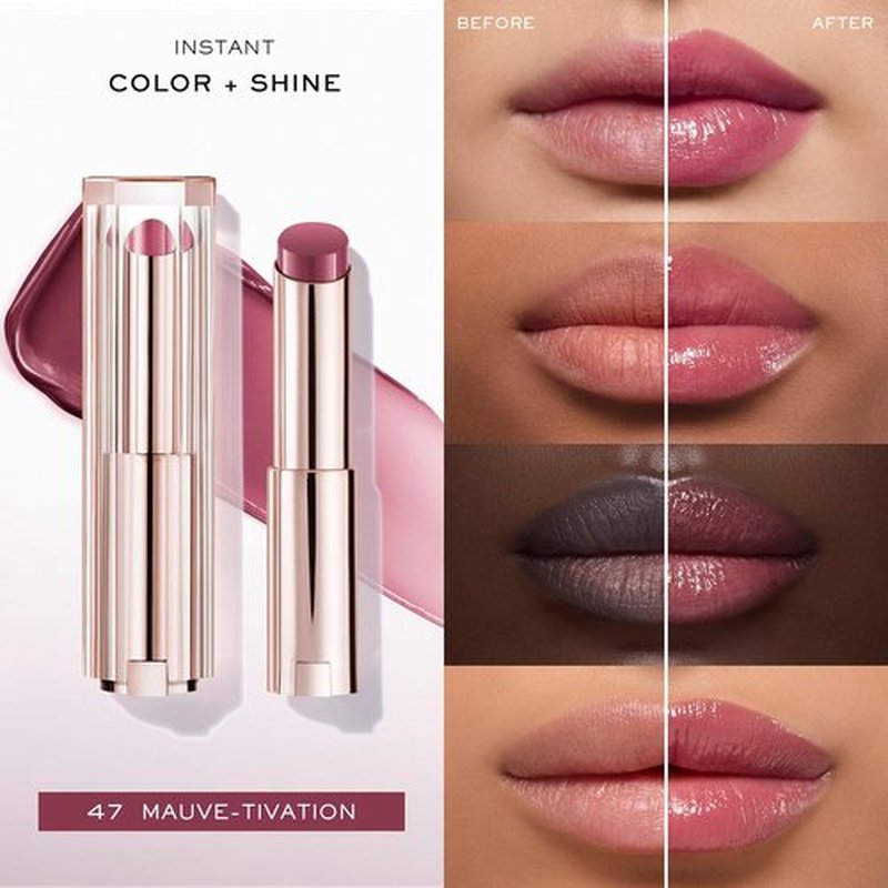 Lancôme Lip Idôle Hydrating Lip Balm - Squalane-12 Formula for 24H Moisture & Buildable Shine