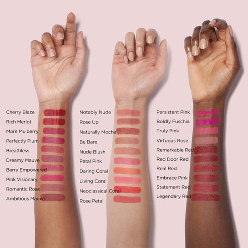 Elizabeth Arden Lipstick, Lip Color Makeup Enriched with Advanced Ceramide Complex, Vitamin E and Maracuja Oil, Boldly Fuchsia