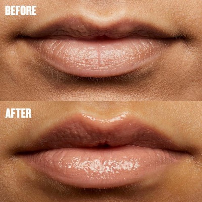 Soap & Glory XXL Pillow Plump Lip Gloss - Hydrating & Plumping Formula for Volumized Lips - Nude In Town (10ml)