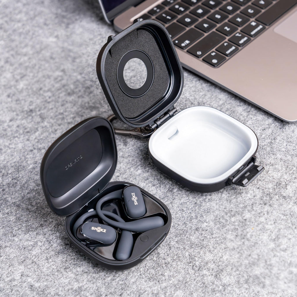 PROfezzion for Shokz OpenFit 2+ Case Cover with Lock, Heavy Duty Hard Shell