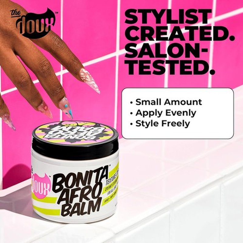 Doux Curl Defining Cream - Bonita Afro Balm Hair Moisturizer for Twist-Outs & Braid Styles
