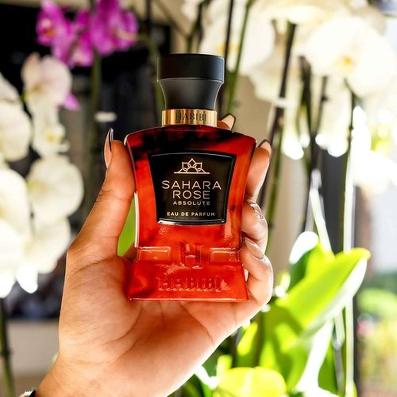 H HABIBI Sahara Rose Absolute Eau de Parfum - Luxury Long-Lasting Rose Fragrance | 75 ml (2.5 fl oz)