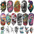 77PCS Dinosaur Temporary Tattoos for Kids, 17PCS Half Sleeve Tyrannosaurus T-Rex Triceratops Temporary Tattoos for Boys, 60PCS Raptor Dino Fake Tattoos for Boys Girl Cosplay Birthday Party Favors