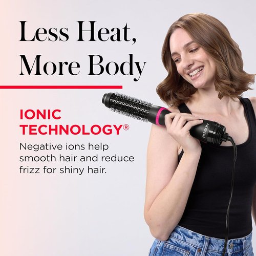 REVLON One-Step Hair Dryer & Styler - Root Booster Round Brush for Fast, Salon-Quality Blowouts (1.5 in)