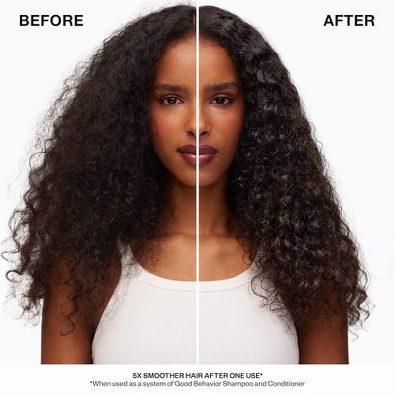 IGK GOOD BEHAVIOR Ultra Smooth Shampoo - Control Frizz, Add Shine & Silkiness | 33.8 Oz