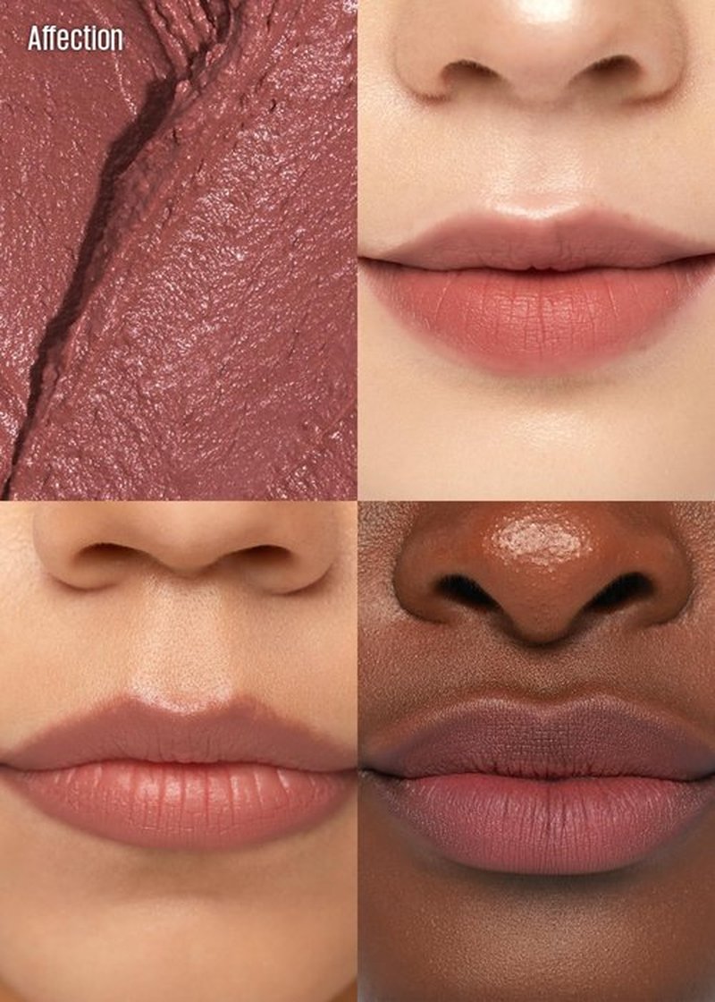 Kaja Love Blur Lip Balm - 06 Affection | Soft & Comfort Semi-Matte Blurring Daily Color Lip Balm | Shea Butter, Avocado Oil, Citrus Unshiu Peel Extract, Vitamin E Infused |4g / 0.14oz.