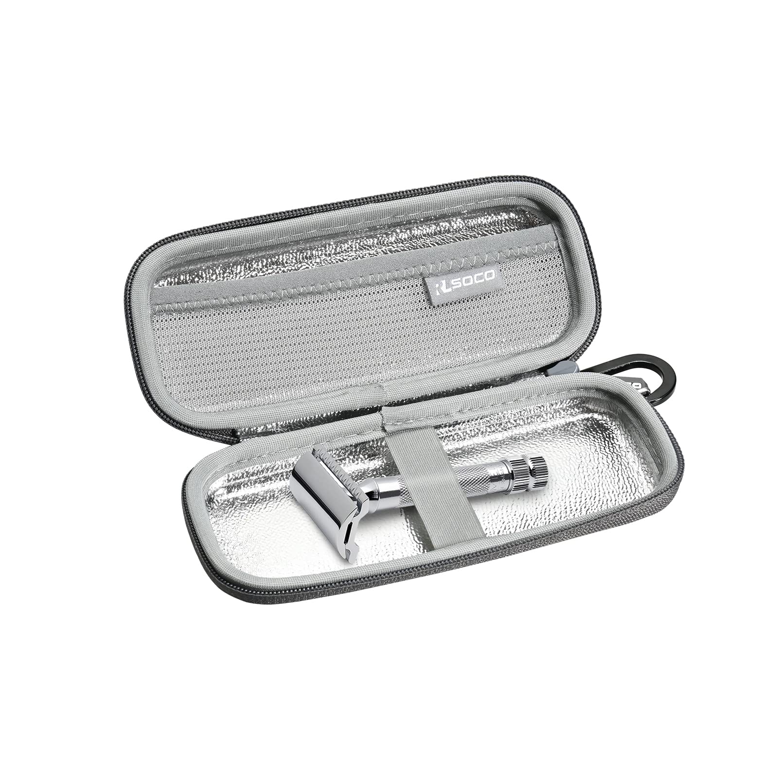 RLSOCO Carrying Case for Merkur Futur 23C/33C/34C/37C/38C Razor & works with Schick Razor (Case Only)
