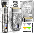 Suttik Foil Shavers for Men Electric Razor, Clippers and Trimmer for Men with LED Display, Waterproof