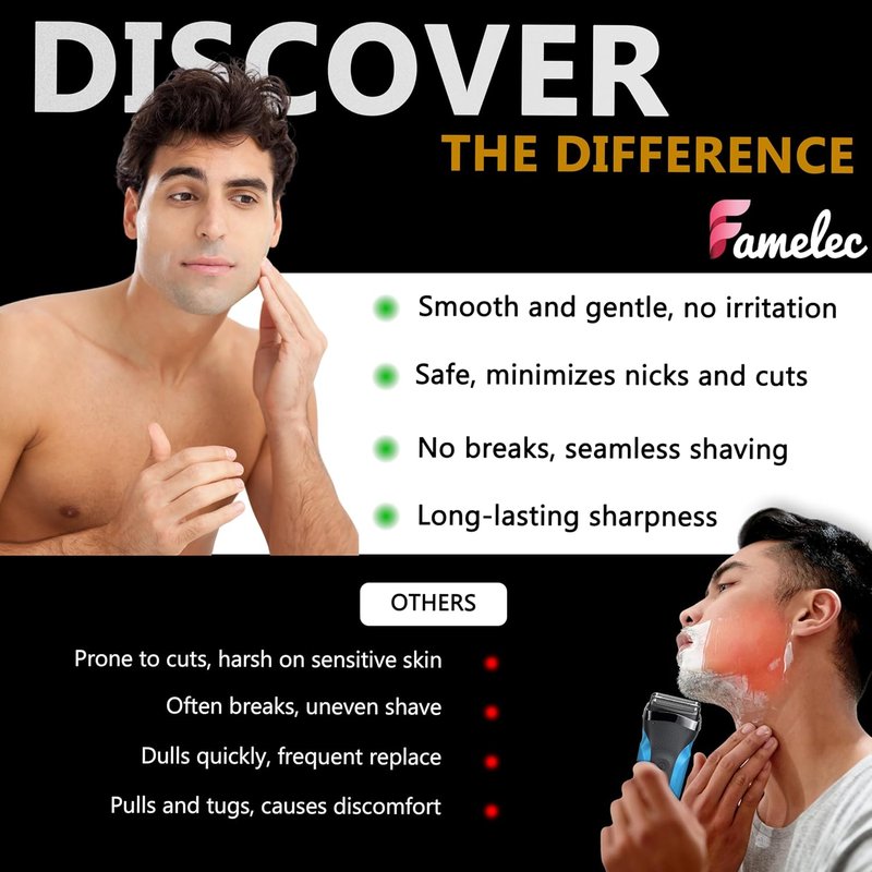 Wahl 5 Star Series Finale Shaver Foil Replacement - 2 Pack for Super Close Shaving Models
