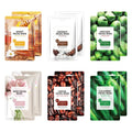 GUOYAOLIFU 12 Pack Fruit Face Mask for Women,Hydrating Facial Sheet Mask Skincare Set，Moisturizing Facial Spa Masks for All Skin Types