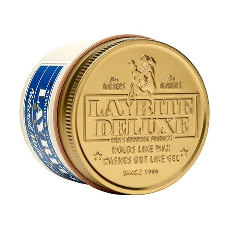 Layrite Natural Matte Cream - Mild Hold Styling Cream for Natural Finish - 4.25 Ounce (Pack of 2)