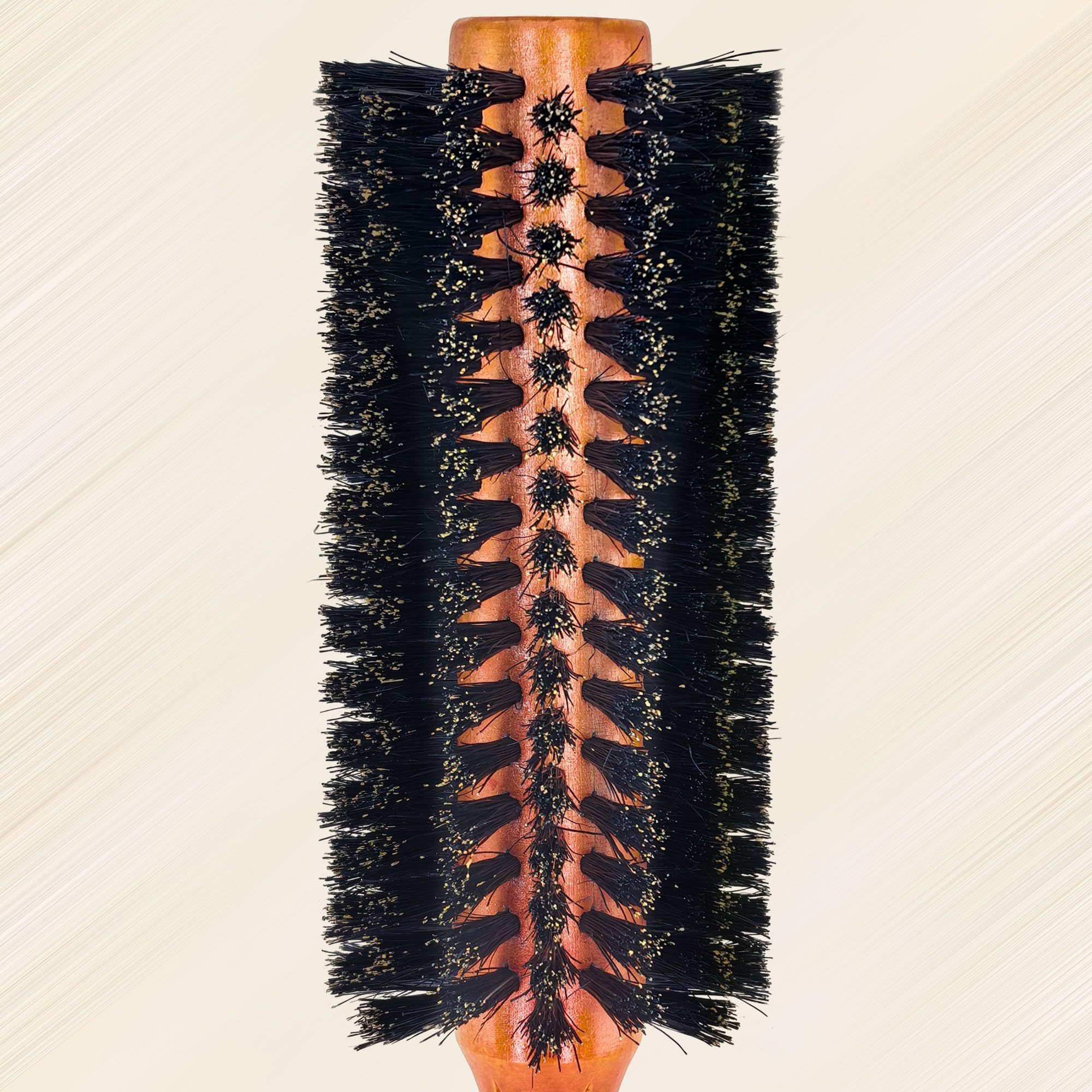 SUNBIRD Boar Bristle Round Hair Brush, 2.0 Inch