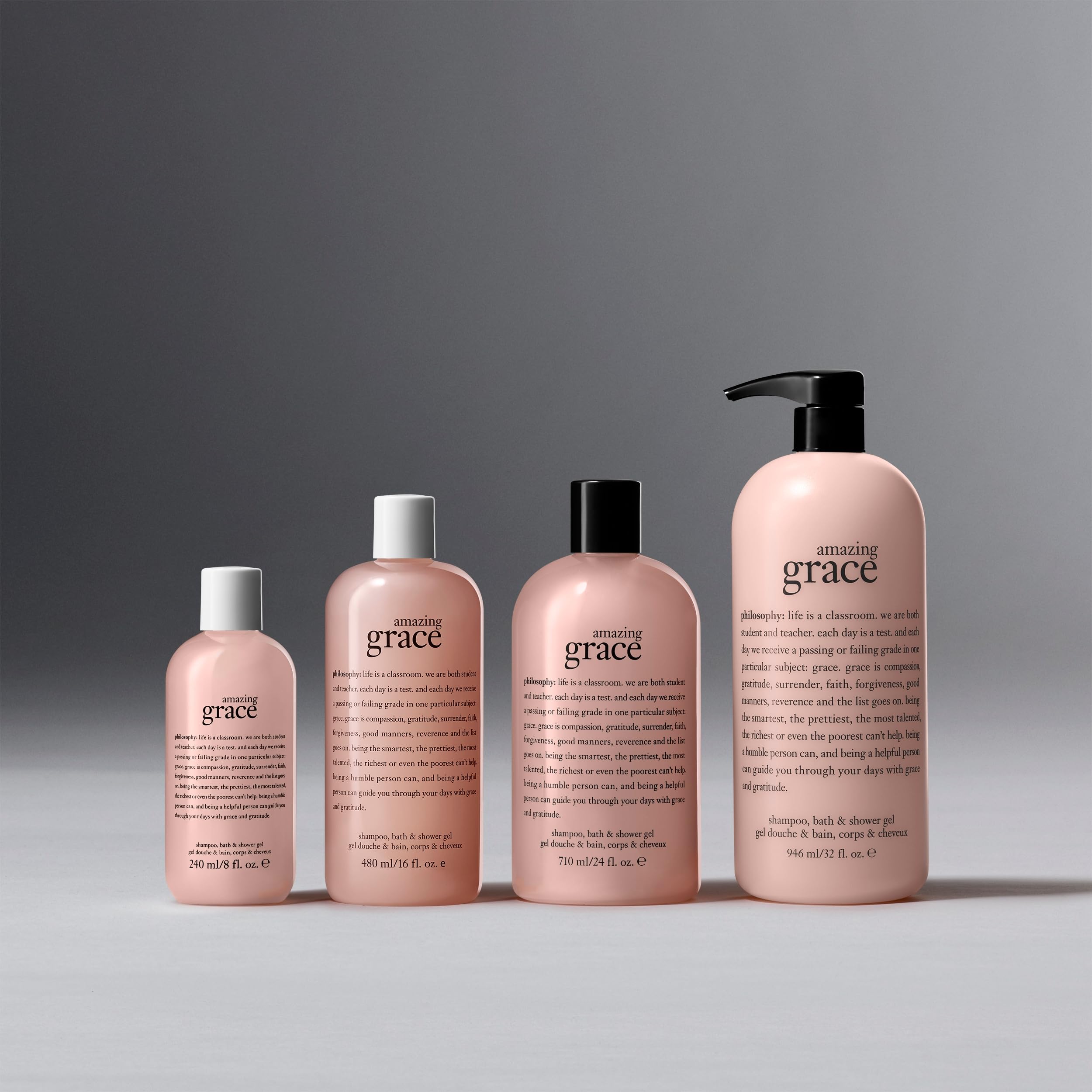 philosophy amazing grace shampoo, shower Gel & bubble bath, 16 oz