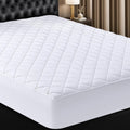 Utopia Bedding Quilted Mattress Pad - Queen Size Deep Pocket Protector | Machine Washable (White)