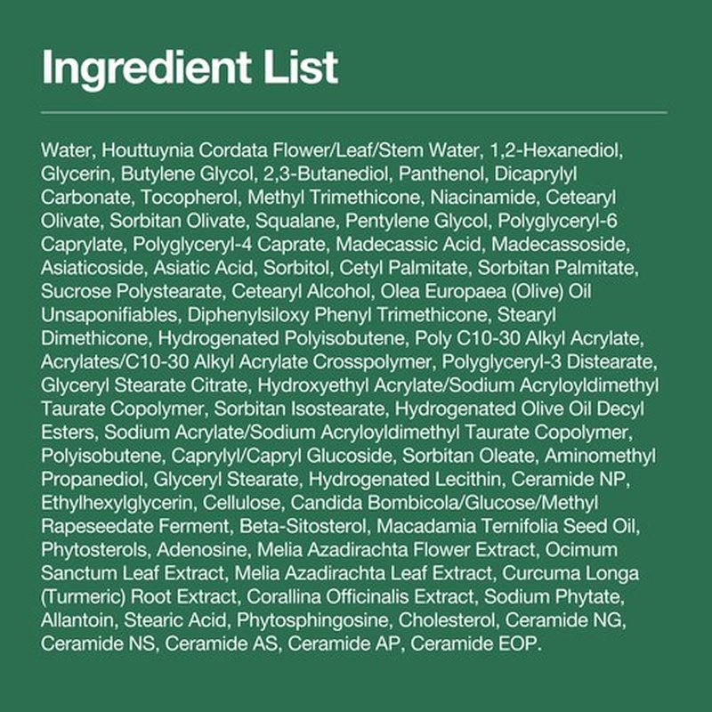 Anua Heartleaf Centella Red Spot Cream, Face Moisturizer for Skin Relief, Niacinamide, Centella, Panthenol, Spot Treatment for Sensitive Skin, Non-comedogenic, Korean Skincare (1.05 oz)