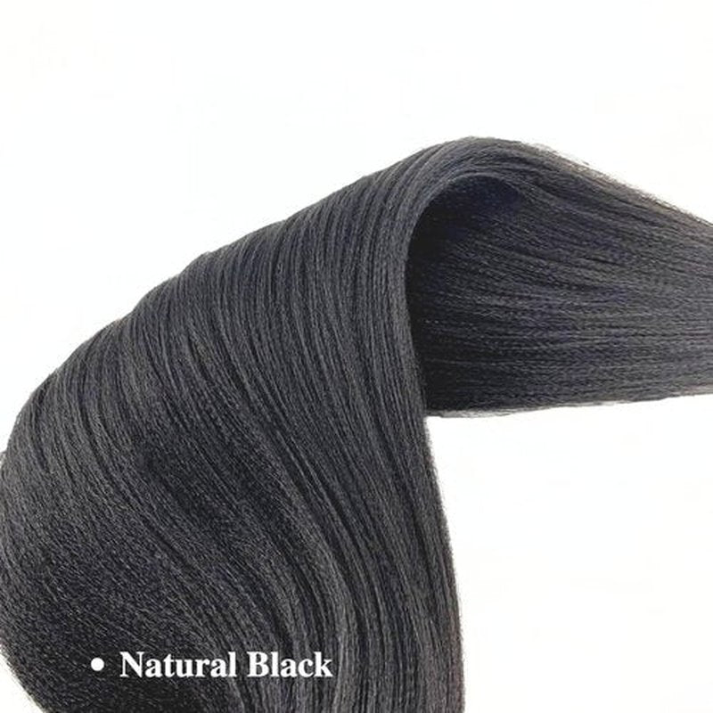 Braiding Hair Pre stretched Black Prestretched Braiding Hair Hypoallergenic Non Toxic Kids Ez Braid Twist Synthetic Knotless