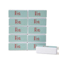 RED 4-Sided Nail Buffer Block - Multi-Grit Shine Files for Salon & Home Use, 4-in-1 Buffing Pads with Smooth Polishing Surface, 10 Pack（Nail Care Kit for Natural & Acrylic Nails