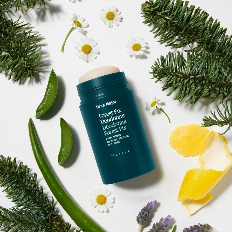 Ursa Major Natural Deodorant - Forest Fix | Aluminum-Free & Non-Staining | 2.6 Ounces