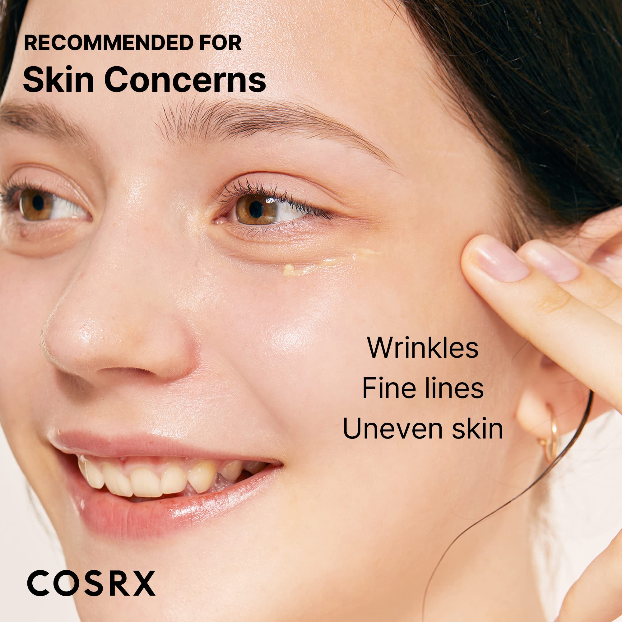 COSRX Retinol 0.1% Cream, Anti-aging Eye & Neck Cream with Retinoid Treatment to Firm Skin, Reduce Wrinkles, Skin Tightening Cream for Fine Lines & Firmness, Gentle Daily Korean Skin Care, 0.67 fl oz