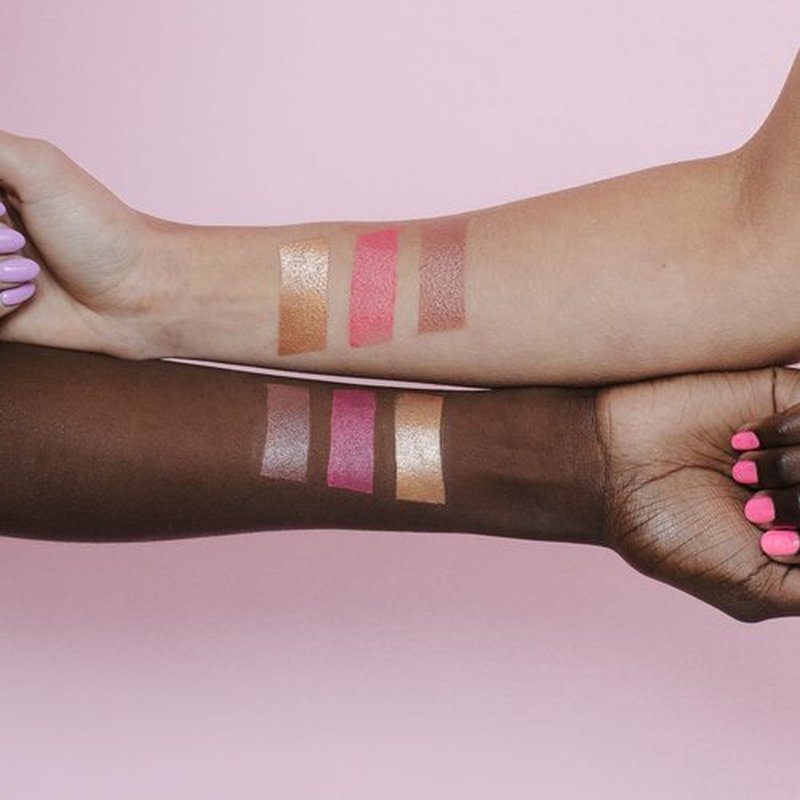 Naked Sundays SPF 50 Glow Balm – Peptide-Infused Multi-Tasking Blush Stick for Cheeks, Lips & Eyes – Broad Spectrum Zinc Oxide Blush Sunscreen – 8g (Dusty Rose)