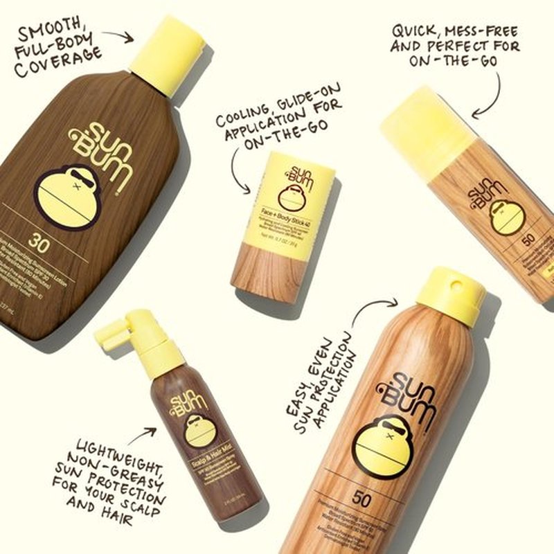Sun Bum Original SPF 70 Sunscreen Body Spray - Moisturizing Broad Spectrum Protection with Vitamin E - 6 oz