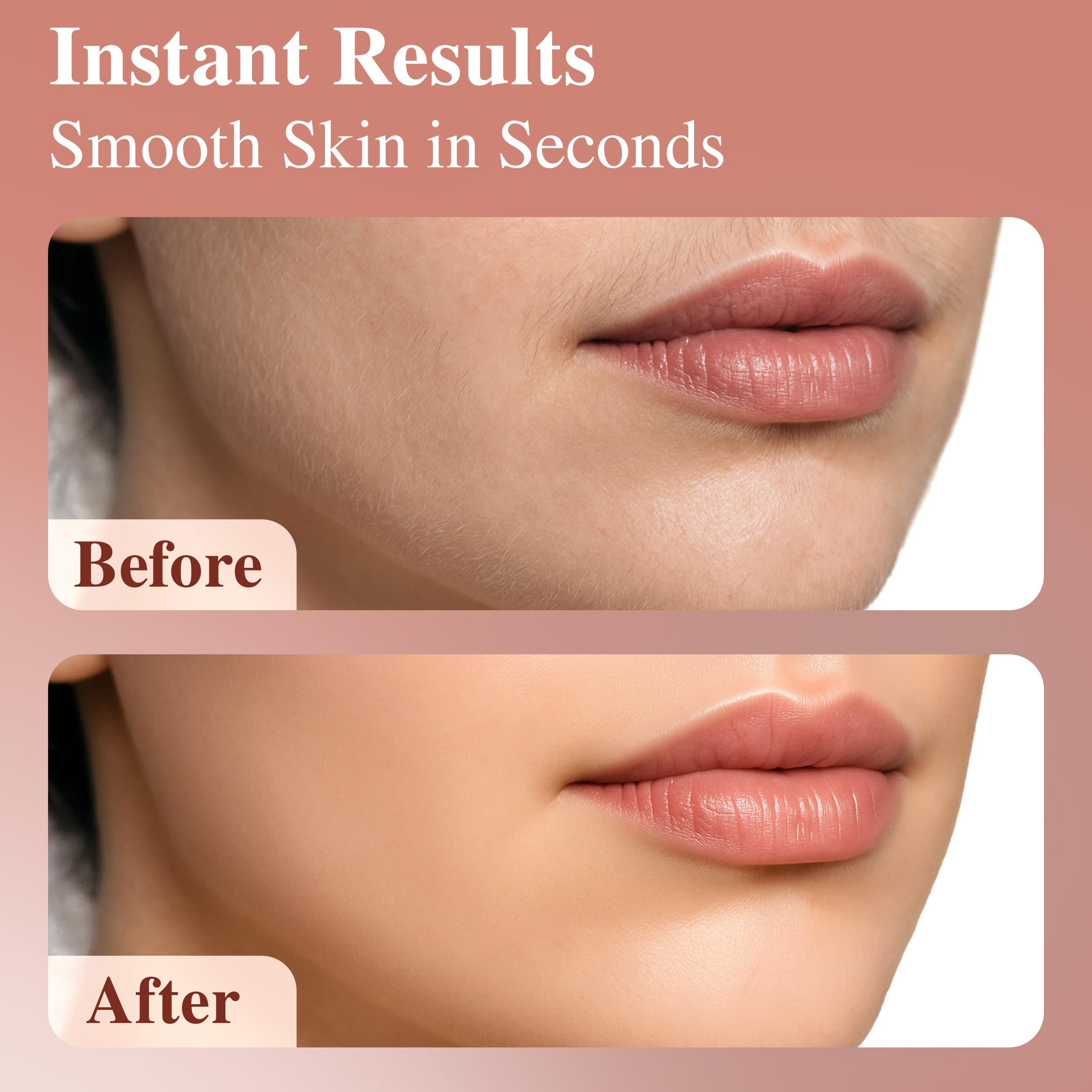 VISOFO Facial Hair Removal for Women | Gen3 Upper Lip Mustache Remover Device Face Shaver Woman Chin Peach Fuzz Electric Trimmer Dermaplane Female Razor Ladies Tweezers Lady Epilator Girls