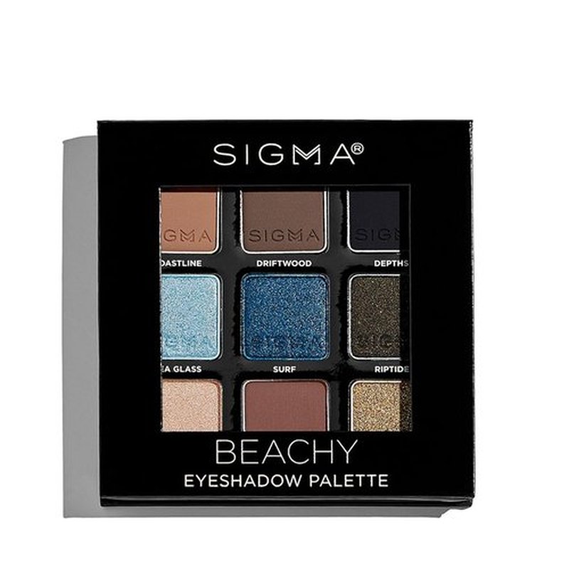 Sigma Beauty Beachy Eyeshadow Palette - Vibrant Shades for Stunning Summer Looks
