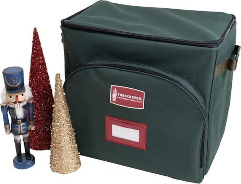 TreeKeeper Nutcracker Storage Box - 18-Inch Collectibles Organizer for Holiday Decor