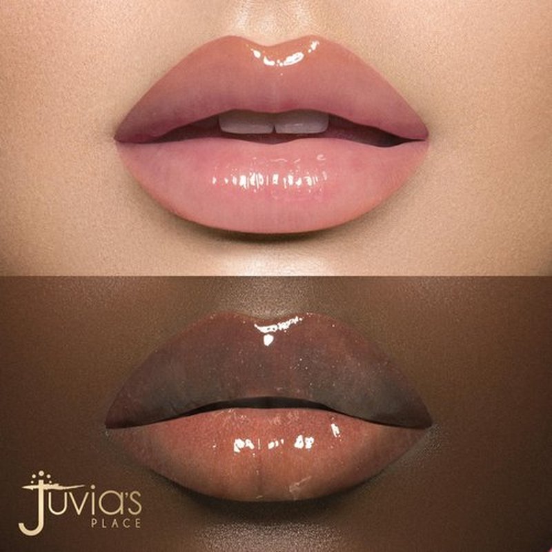 Juvia's Place Magic Lip Oil - Watermelon - Smooth, Hydrating with Vitamin E for Soft, Glossy, Juicy Lips - Infused with Fruit Extracts - Tinted, Shimmering, Lightweight & Non-sticky Lip Oil for Summer
