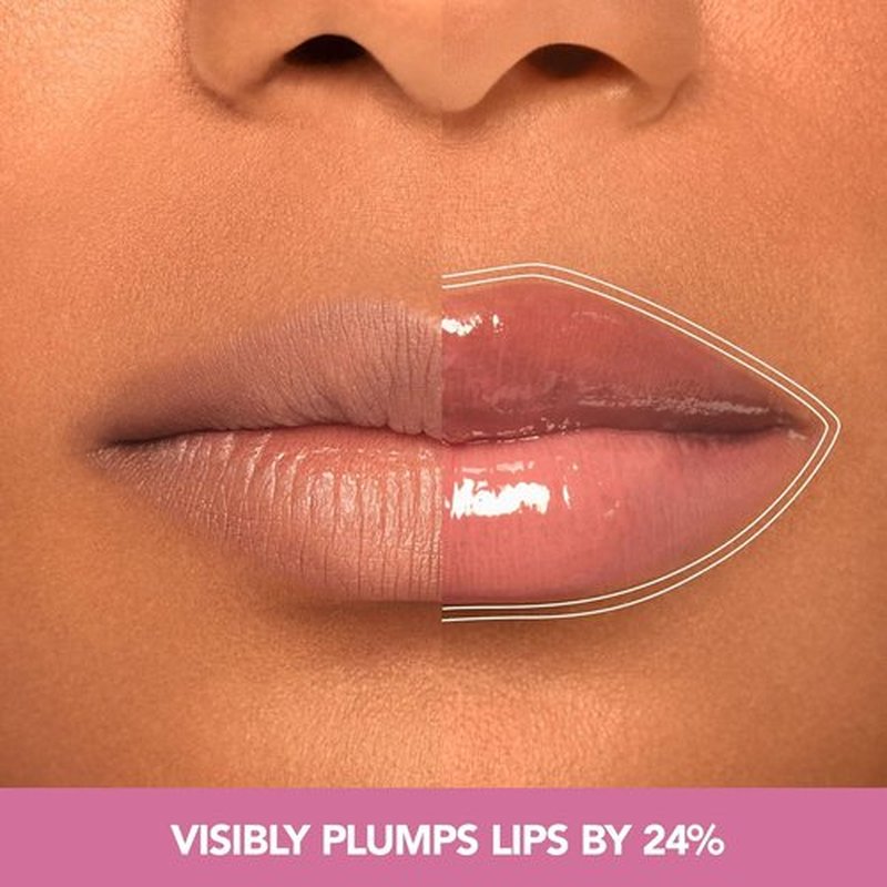 Buxom Plump Shot Lip Serum - Peptide-Infused Gloss with Hyaluronic Acid & Avocado Oil | 0.15 Oz