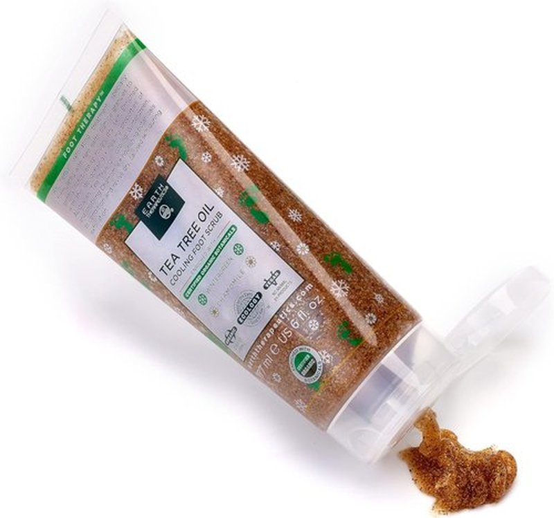 Tea Tree Oil Foot Scrub - Refreshing Cooling Formula | 6 Fl. Oz. for Soft, Smooth Feet