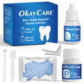 Zinc Oxide Eugenol Dental Cement Kit – Instant Tooth Repair, Cap, Crown & Bridge Filling | Ultra Strong & Pulp-Soothing Formula | Long Lasting - Easy Mix-and-Use Dental Adhesive for DIY, Home & Clinic