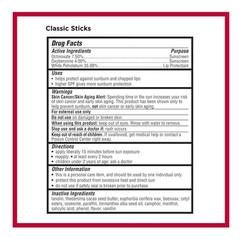 Carmex Classic Medicated Lip Balm Pack, Lip Moisturizer for Chapped Lips, 9-Count Variety Pack Bag (2 Tubes, 7 Sticks)