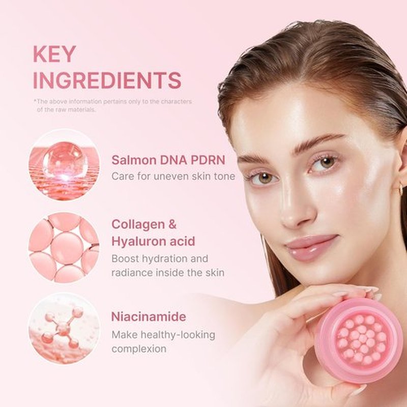 Medicube Capsule Cream - Salmon DNA PDRN Pink Collagen | Lightweight Moisturizer for Glowing Skin | 1.94 oz