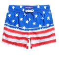 maamgic Boys Swim Trunks Toddler Swim Shorts Little Boys Bathing Suit Swimsuit Toddler Boy Swimwear Flag Blue 5-6 Years