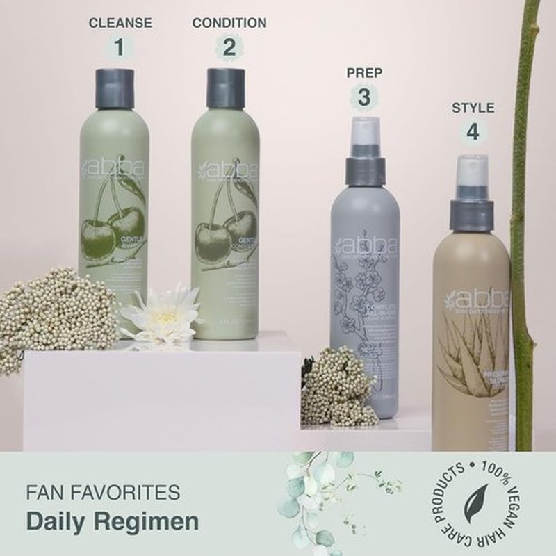 ABBA - Pure Gentle Conditioner - Nourishing Cherry Bark & Aloe for Soft, Manageable Hair