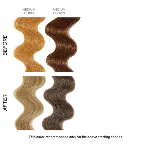 oVertone Haircare Blue Toning Conditioner - Neutralizes Brassiness for Blonde & Light Brown Hair - Hydrating Shea Butter & Coconut Oil - Vegan & Cruelty-Free - 8 oz