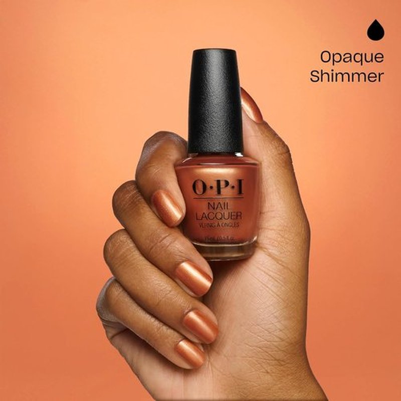 OPI Nail Lacquer - Exclusive Opaque Crème & Shimmer Shades | Fast Drying, Streak-Free, Chip Resistant